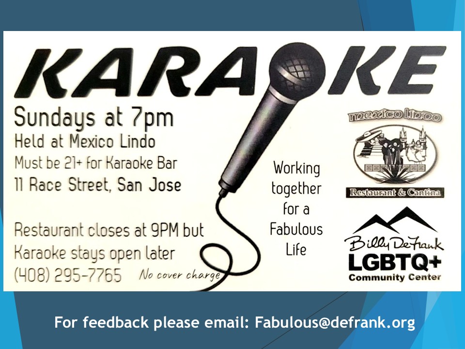 Billy DeFrank Karaoke at Mexico Lindo Image